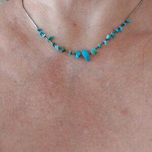 Turquoise & Silver Necklace